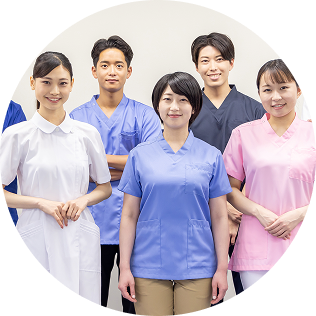 医者とナースと事務職